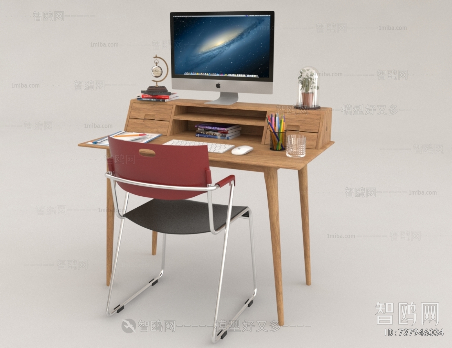 Modern Computer Desk And Chair