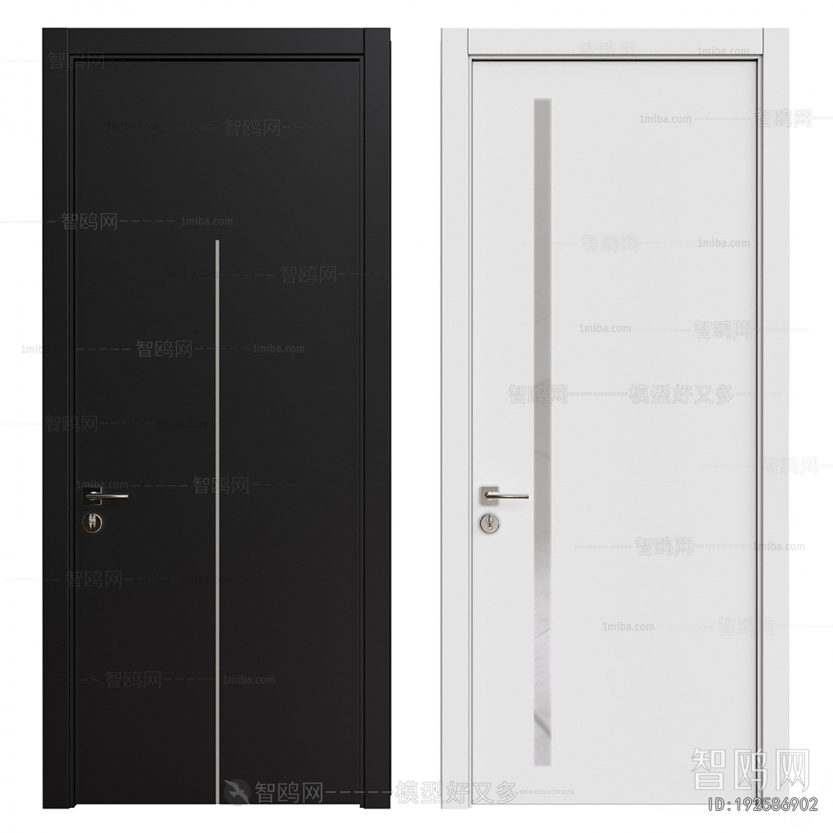 Modern Single Door