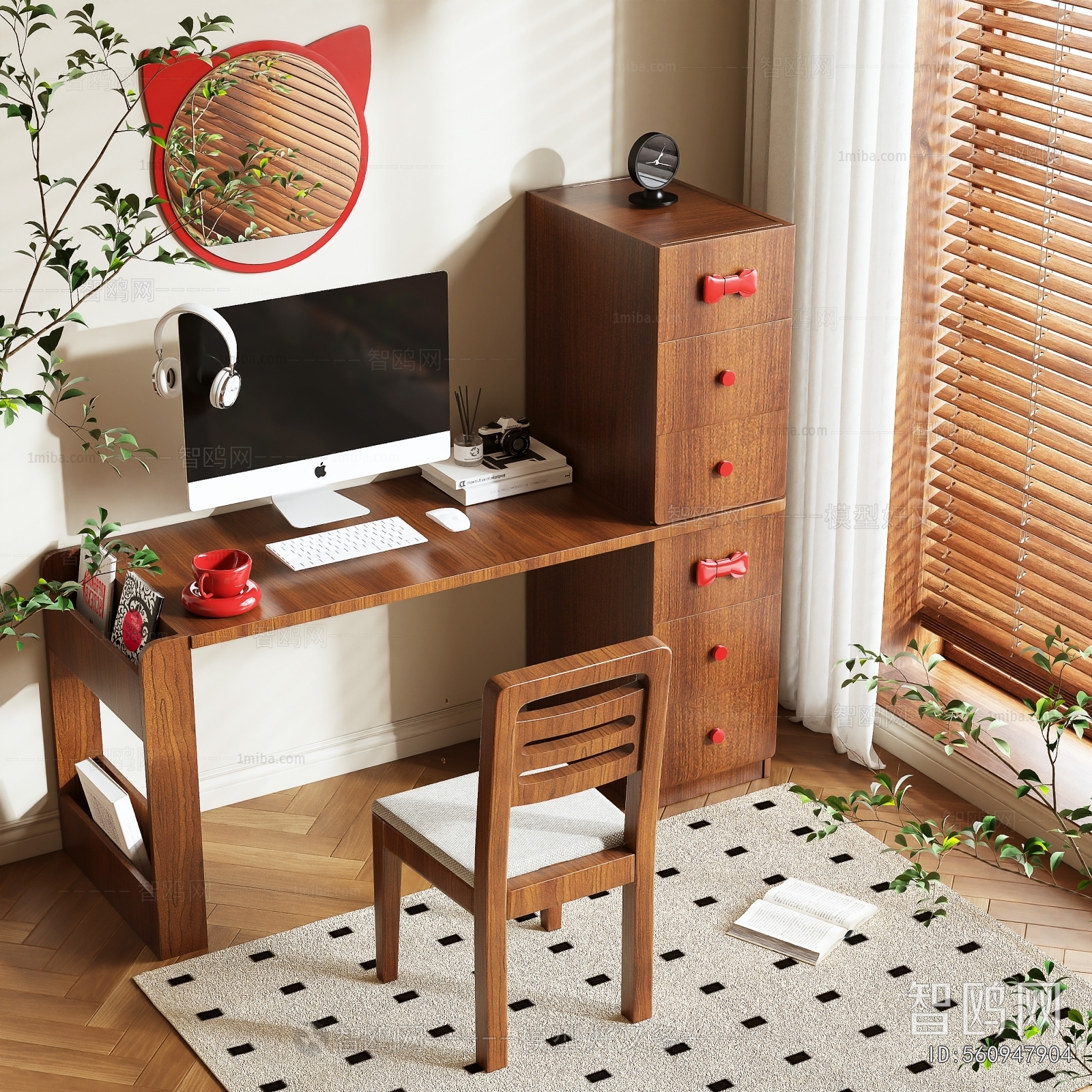 Modern Computer Desk And Chair