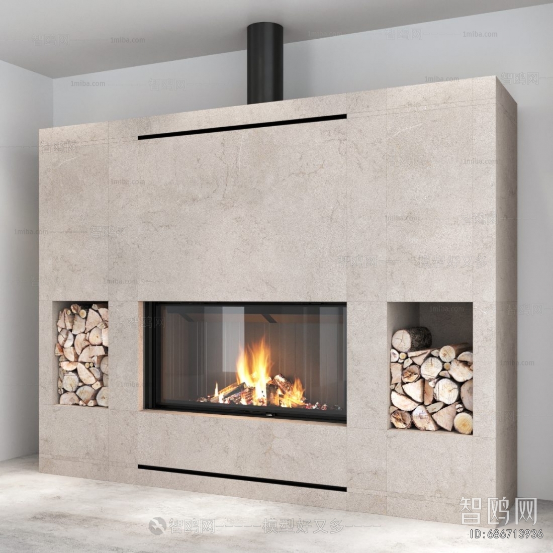 Modern Fireplace