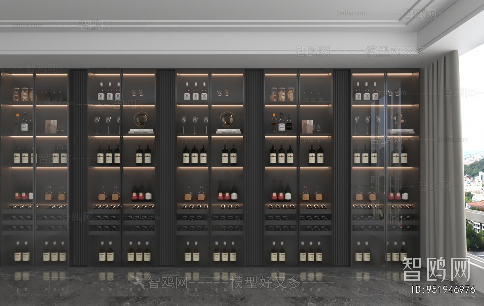 Modern Wine Cabinet