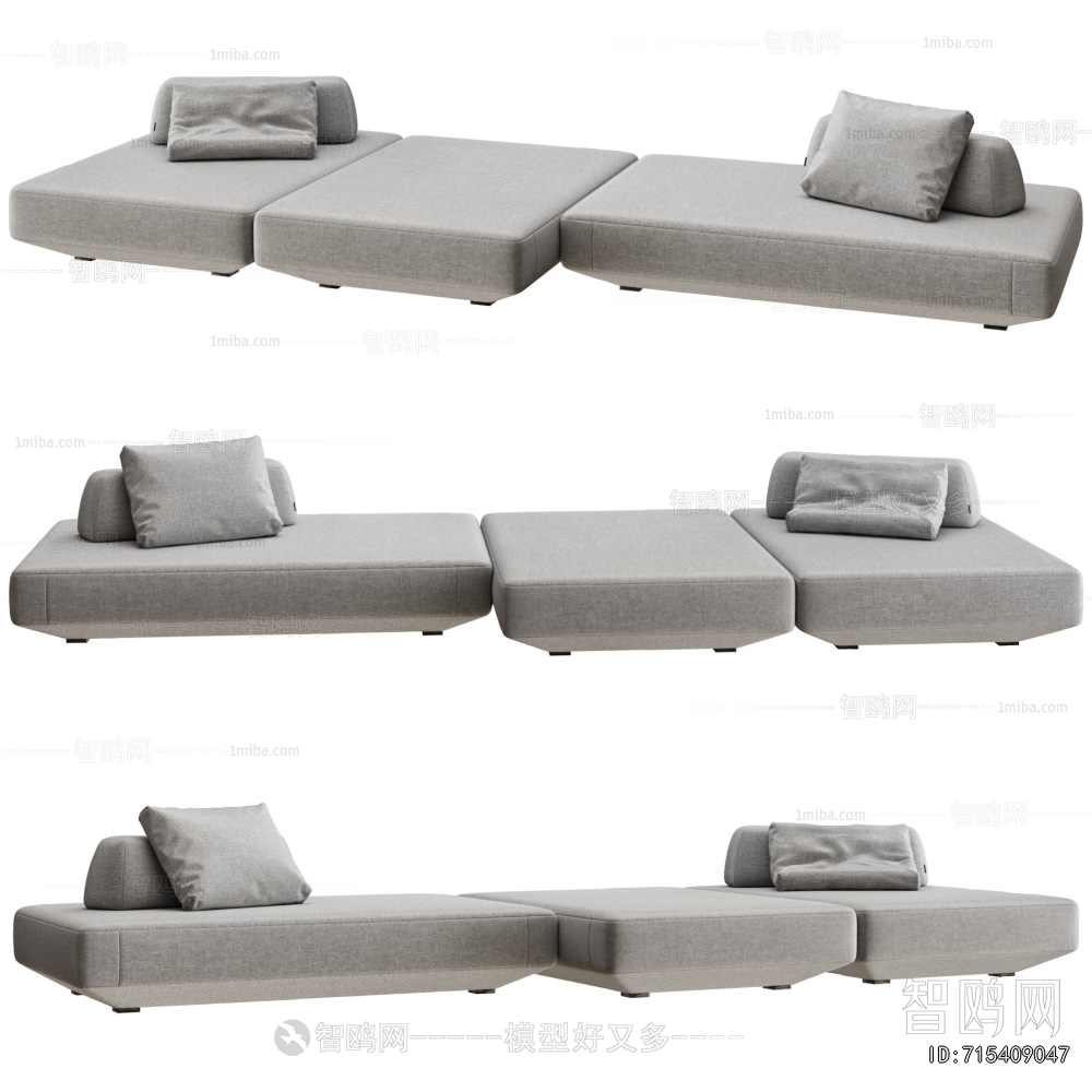 Modern Multi Person Sofa