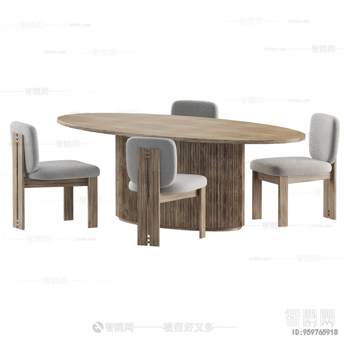 Nordic Style Dining Table And Chairs