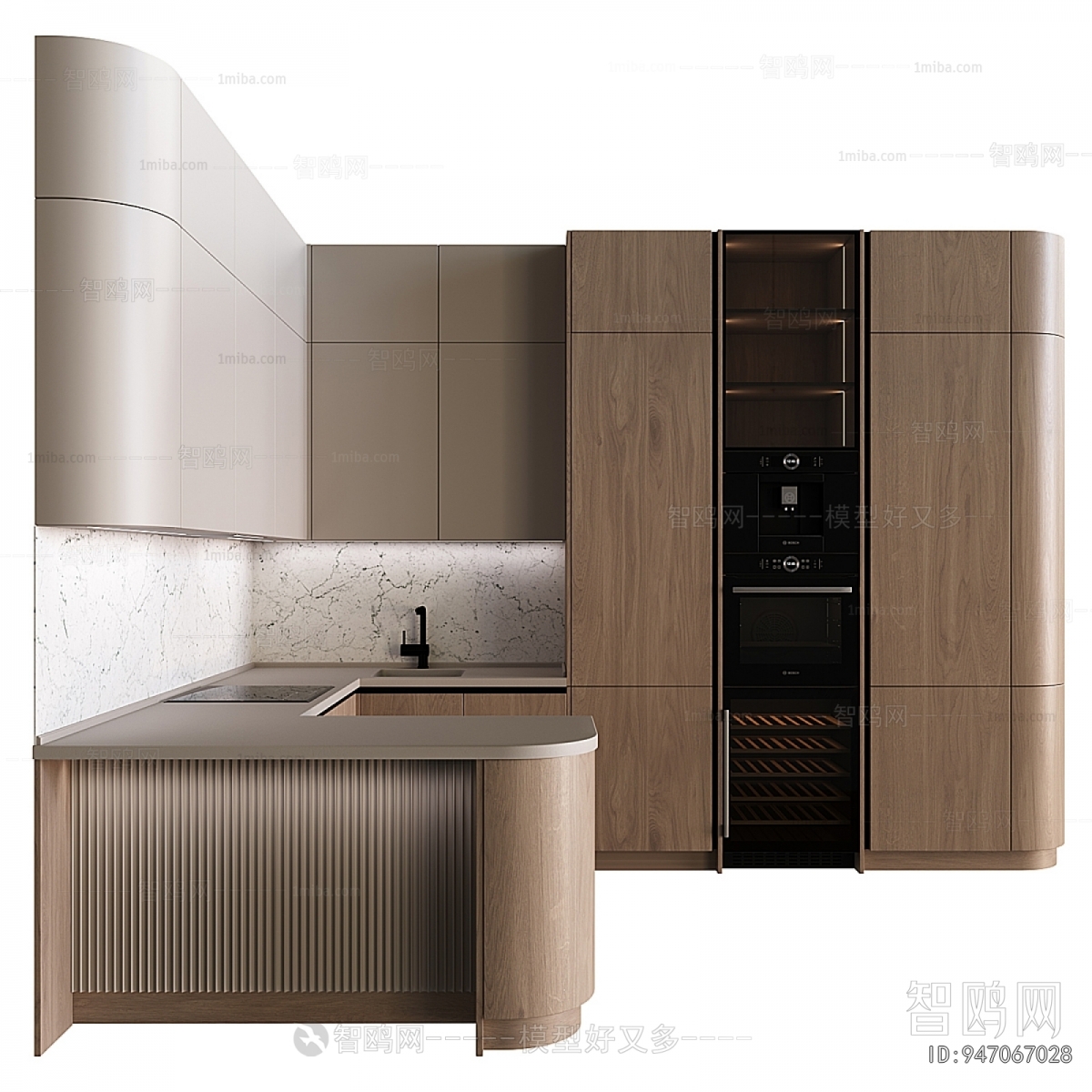 Modern Kitchen Cabinet