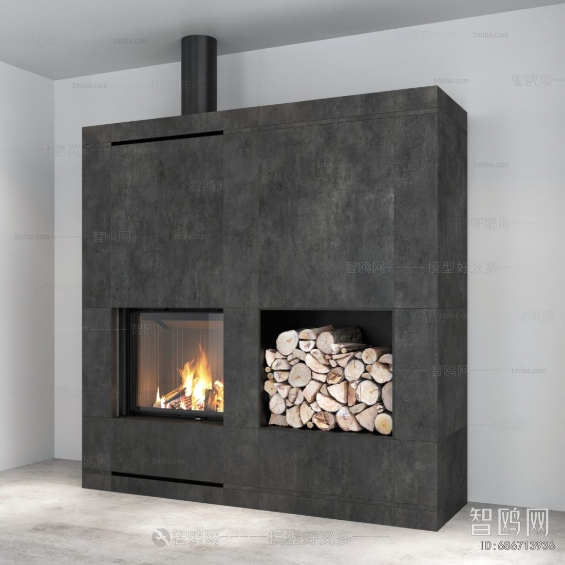 Modern Fireplace