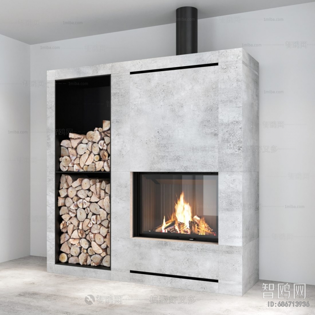 Modern Fireplace