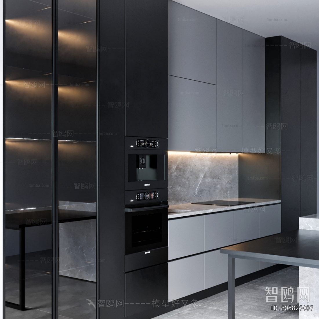 Modern Kitchen Cabinet