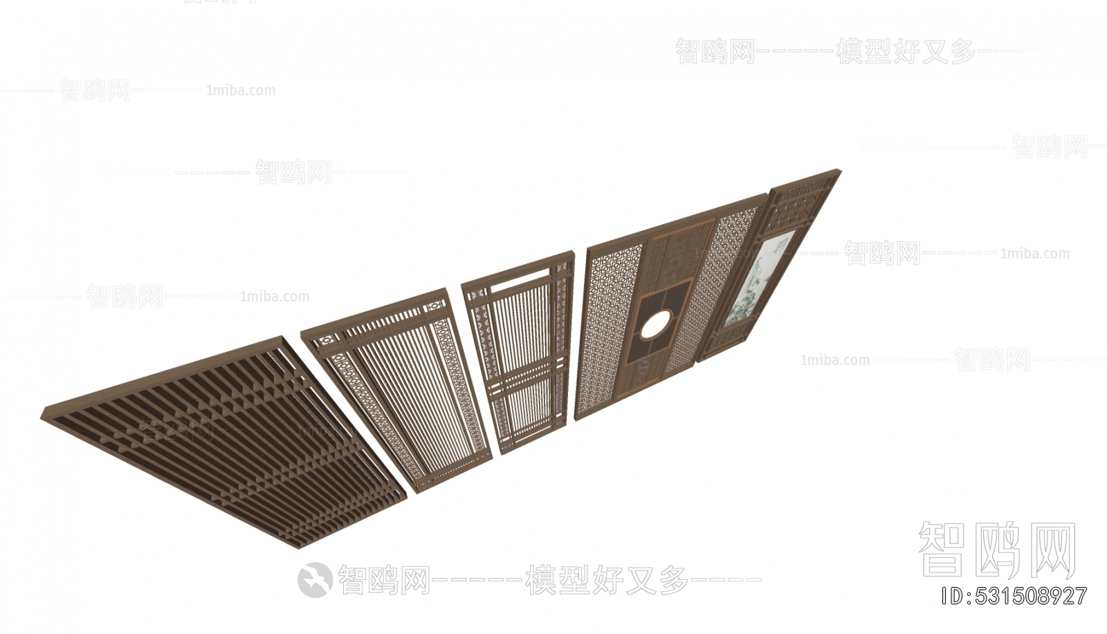 Modern Metal Screen Partition