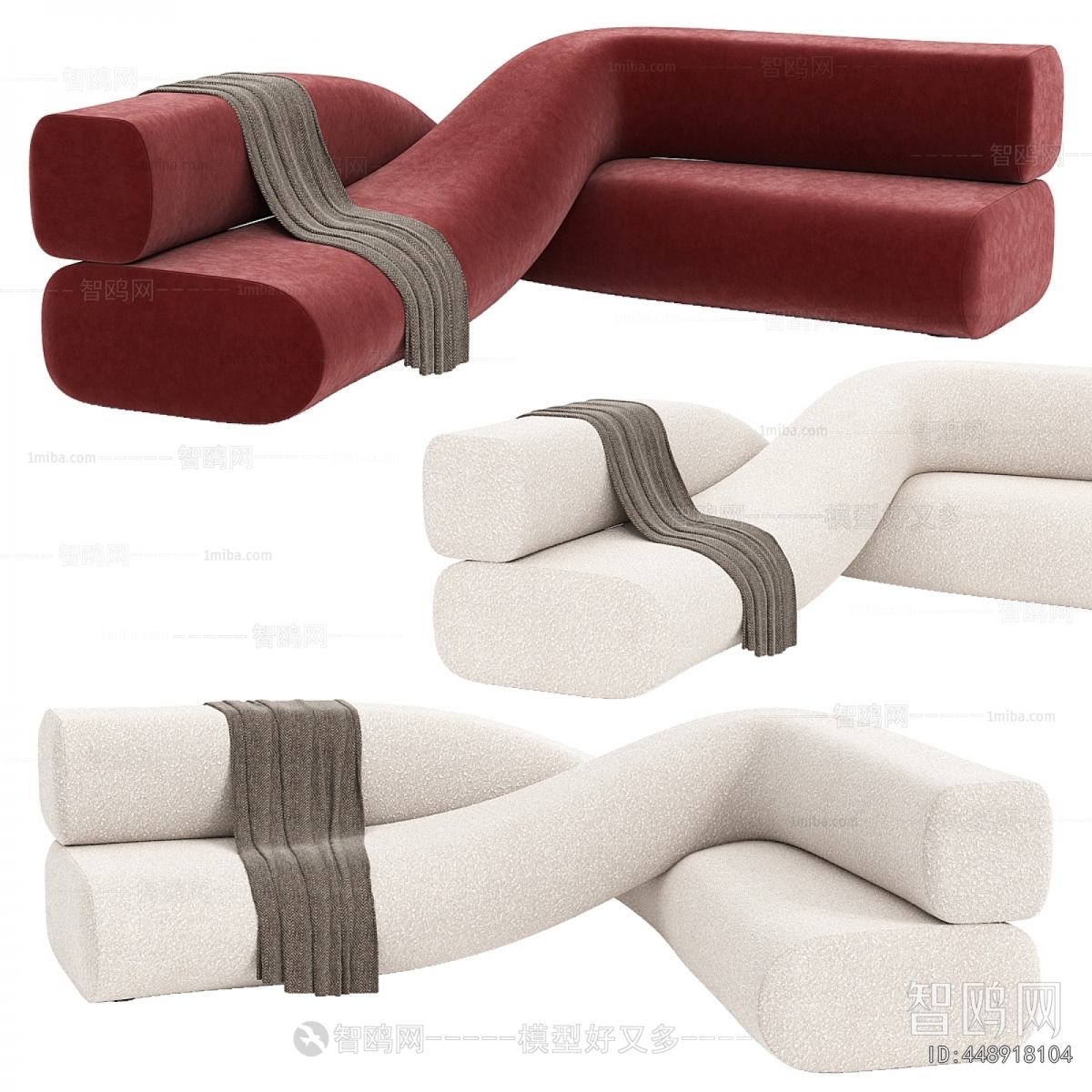 Modern Shaped Sofa