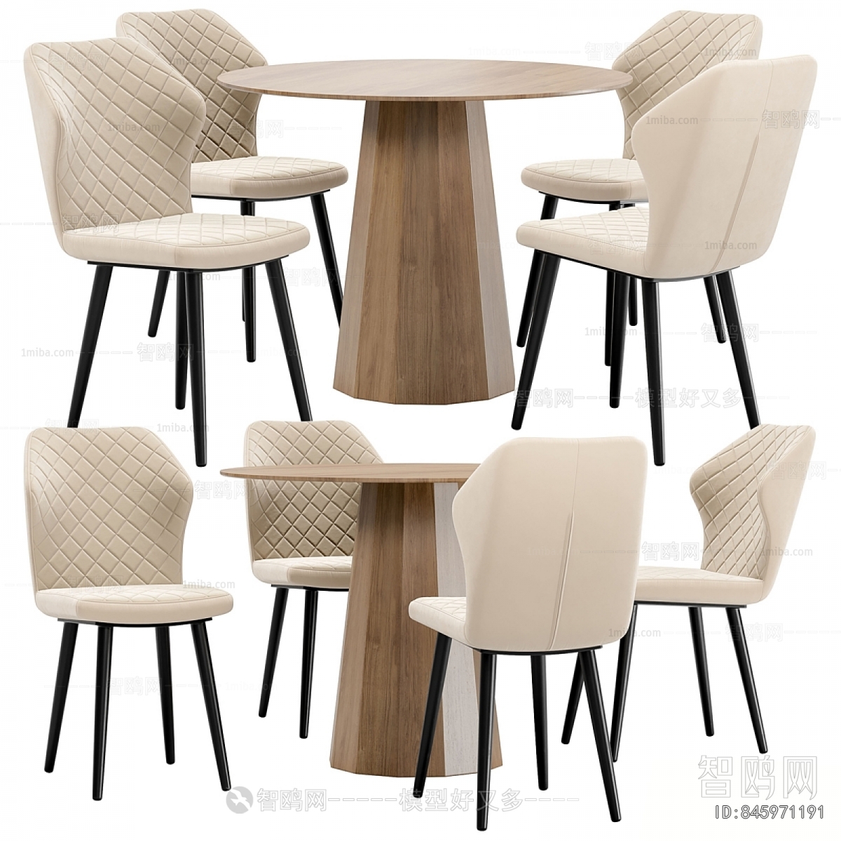 Nordic Style Dining Table And Chairs