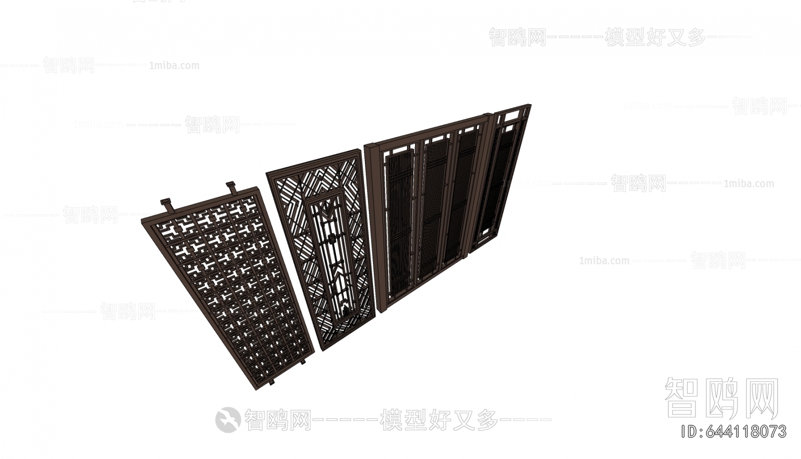 Modern Metal Screen Partition