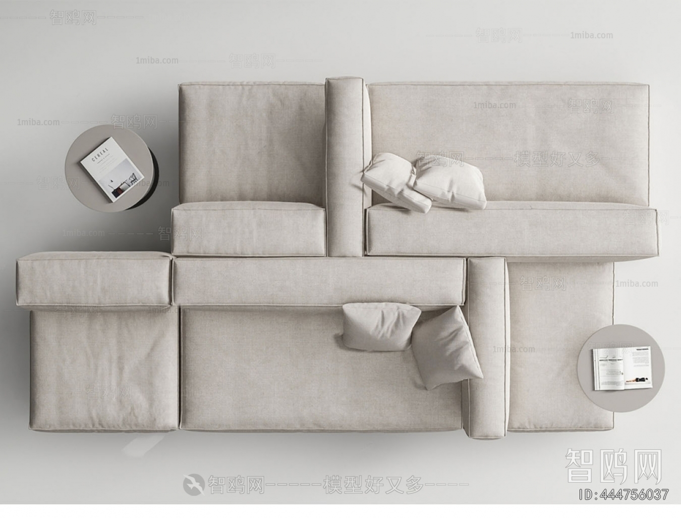 Modern Multi Person Sofa