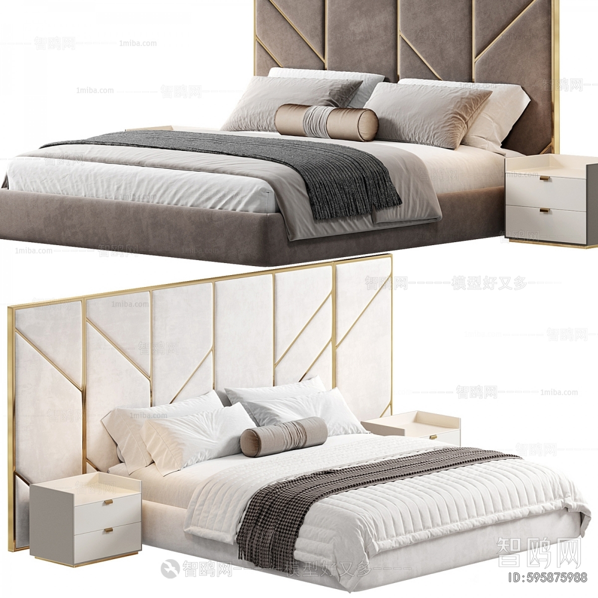 Modern Double Bed