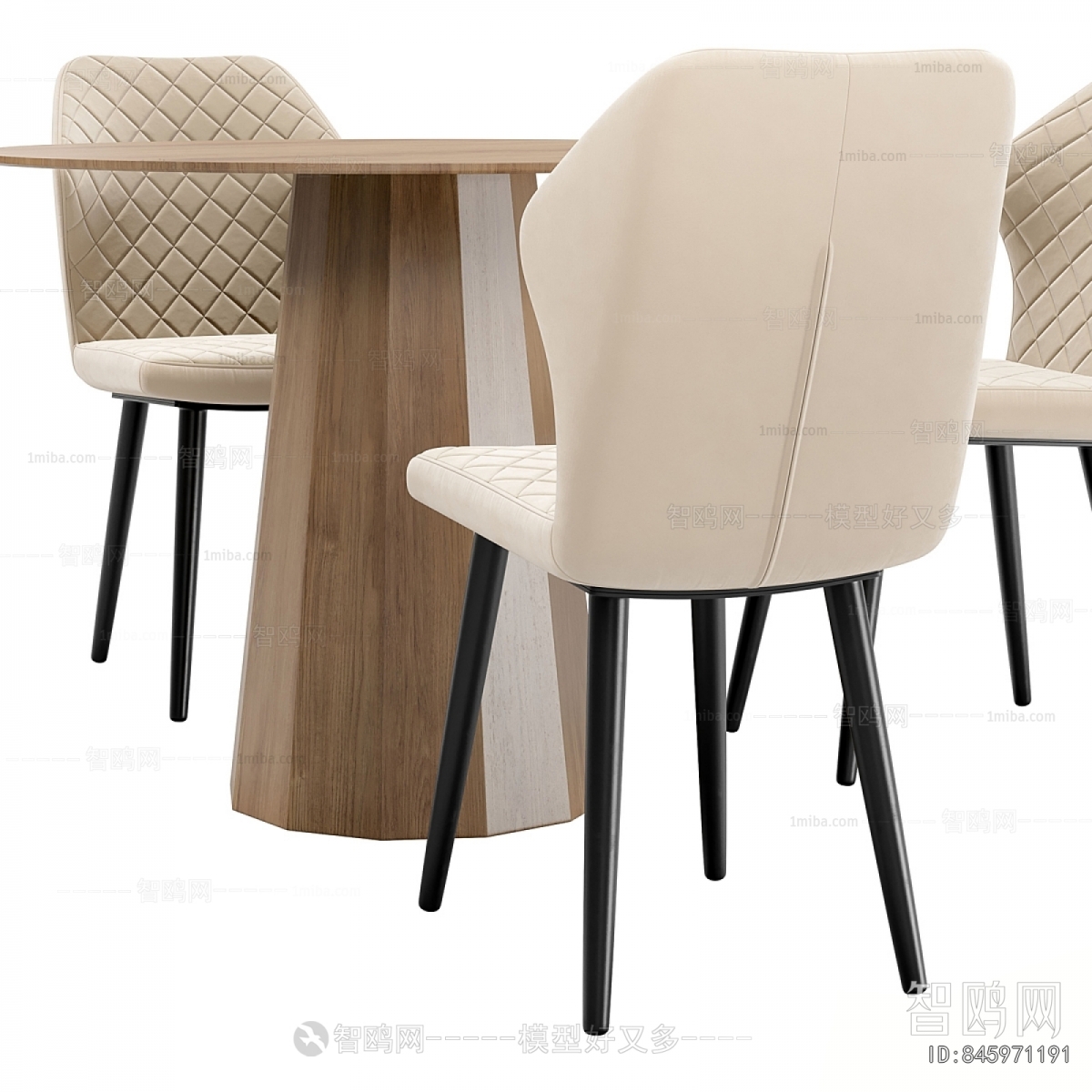 Nordic Style Dining Table And Chairs