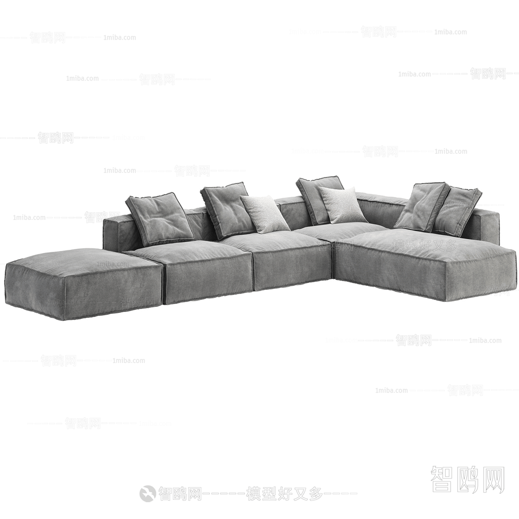 Modern Multi Person Sofa