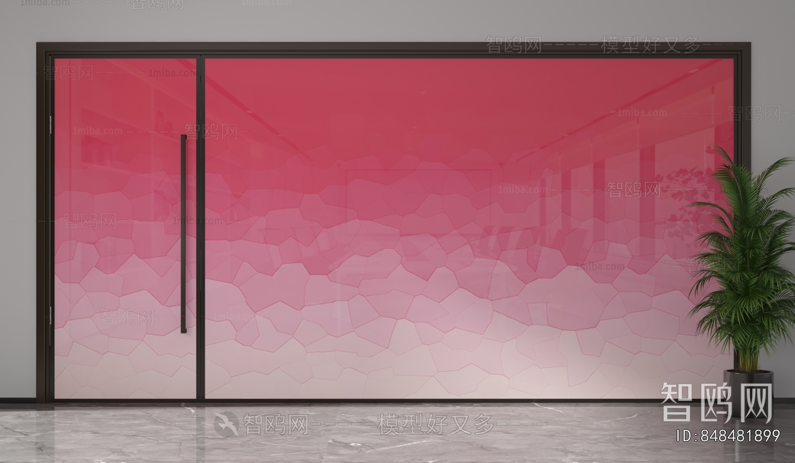 Modern Glass Screen Partition