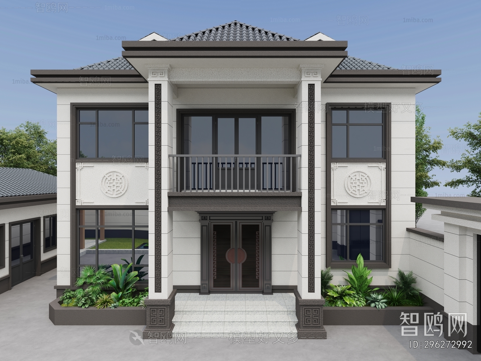 New Chinese Style Detached Villa