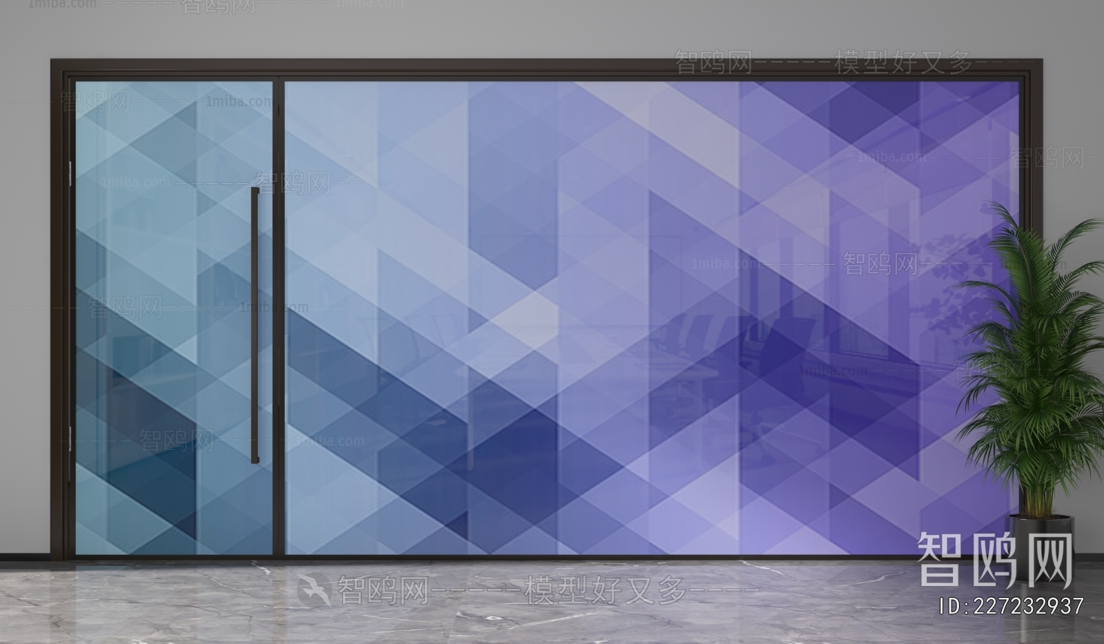 Modern Glass Screen Partition