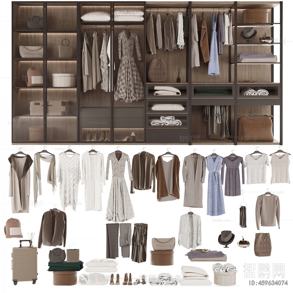 Modern The Wardrobe