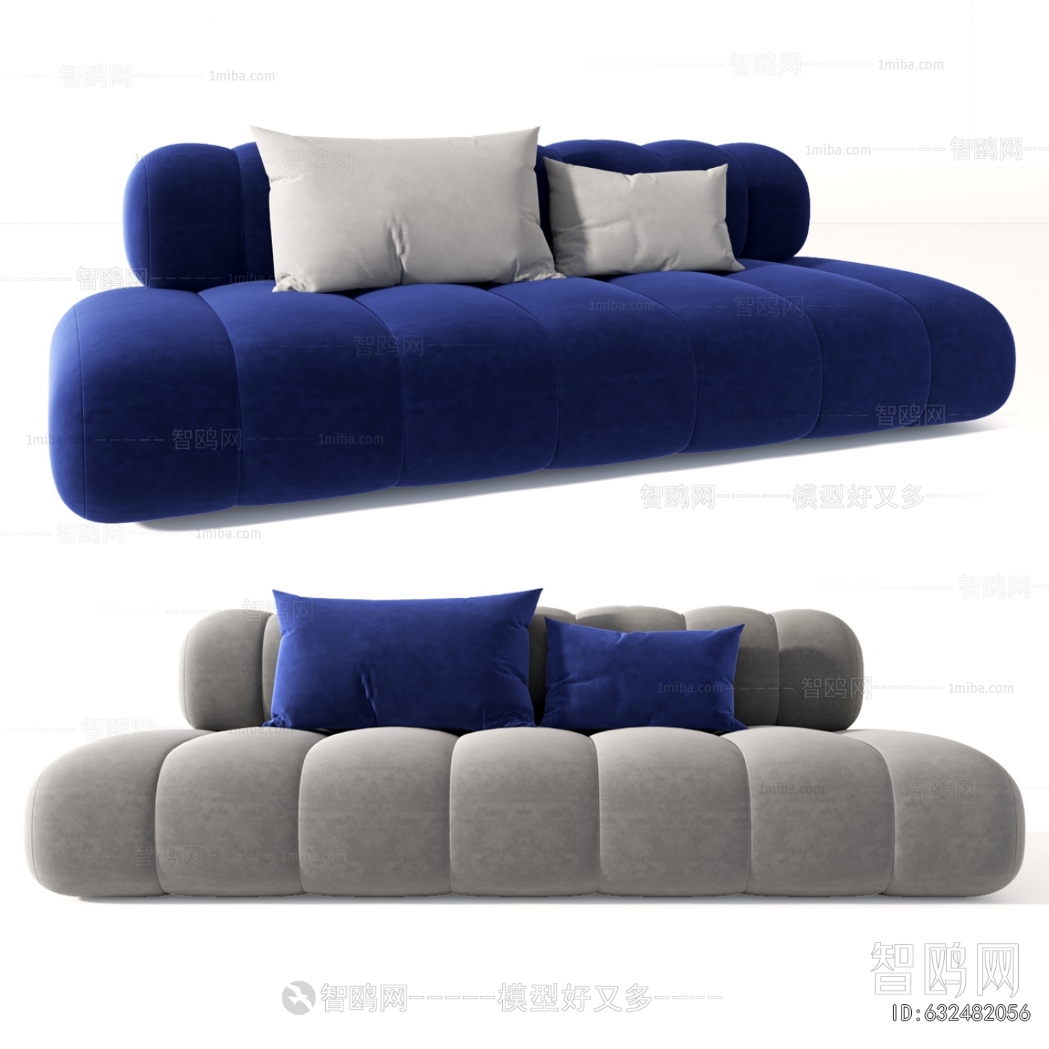 Modern Multi Person Sofa