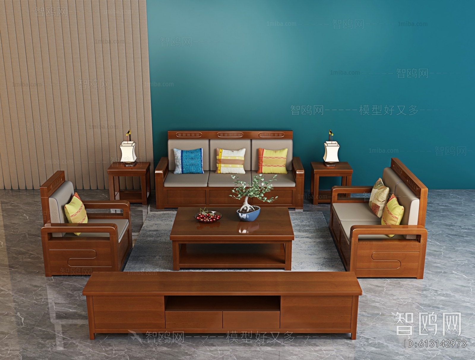 Chinese Style Sofa Combination