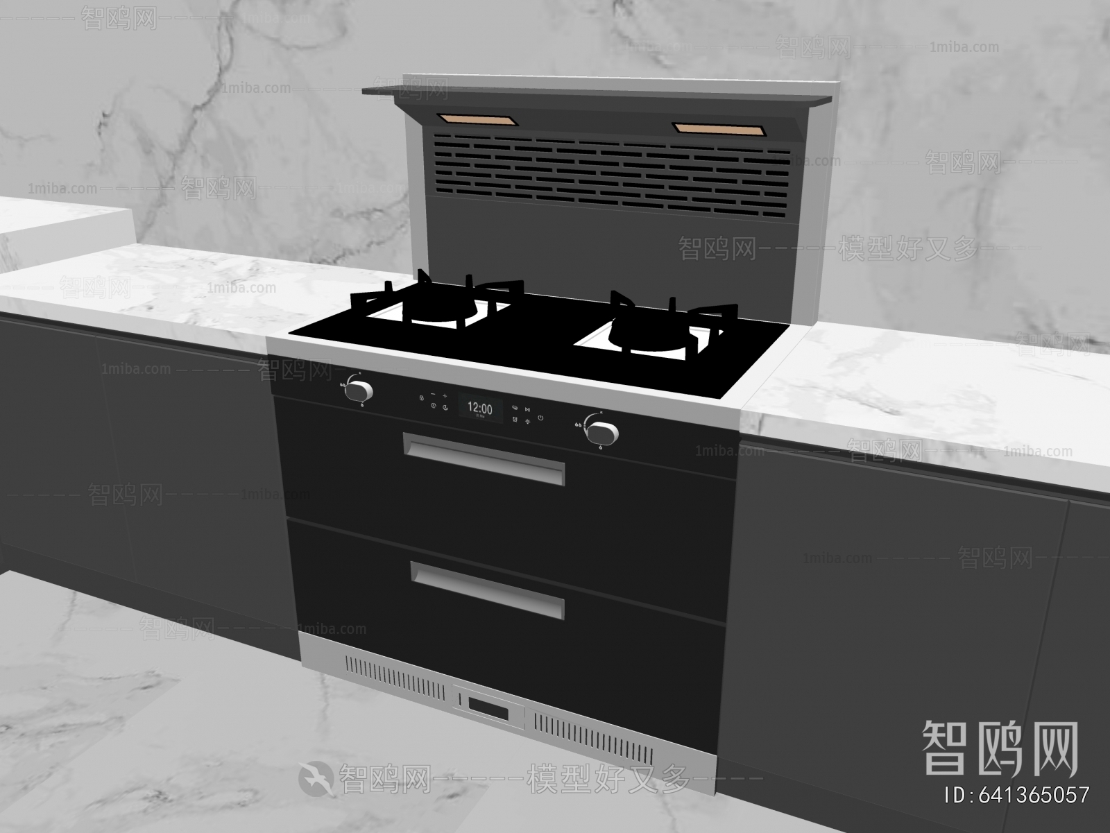 Modern Kitchen Electric Gas Range