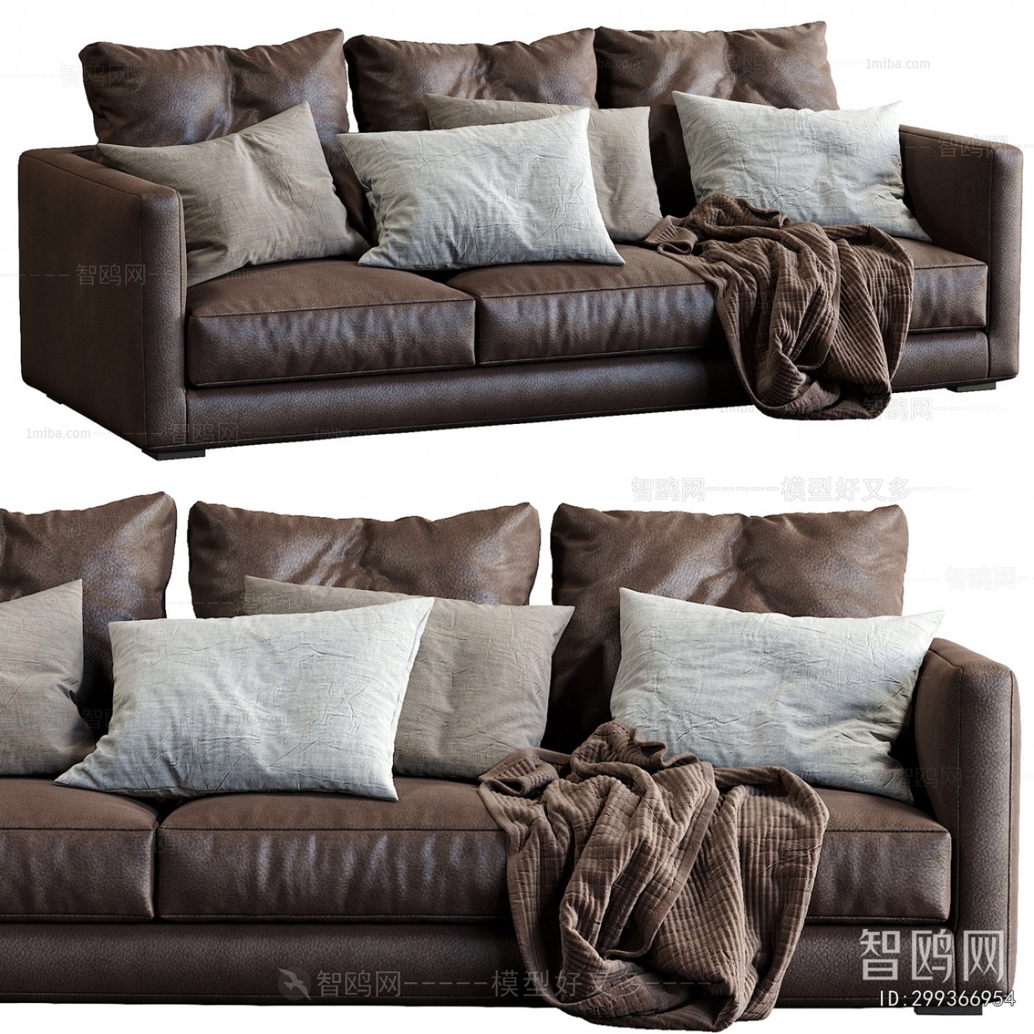 Modern Three-seat Sofa