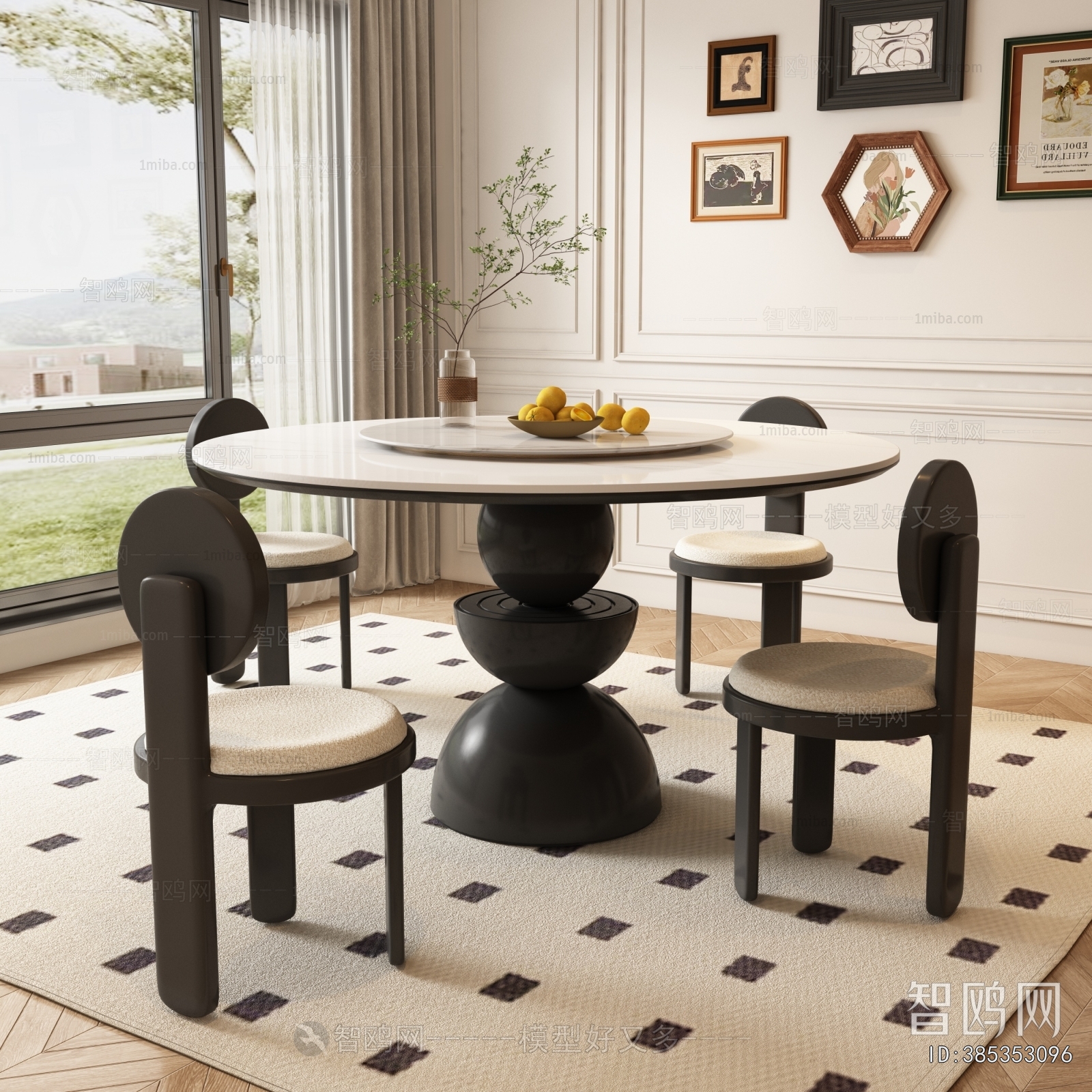 French Style Dining Table And Chairs