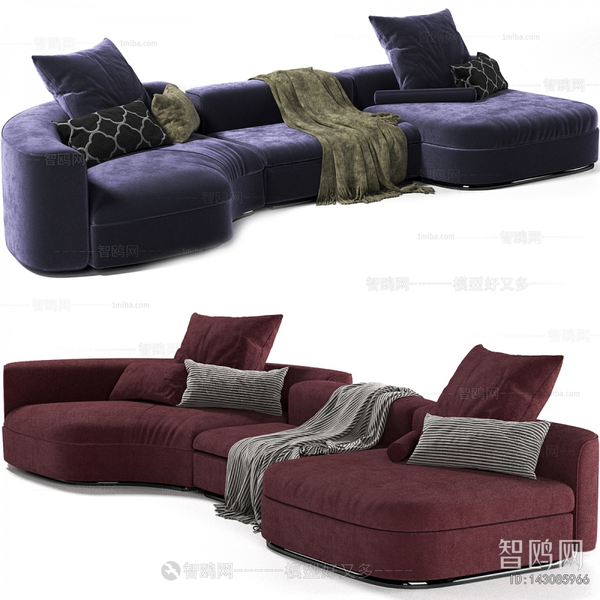 Modern Multi Person Sofa