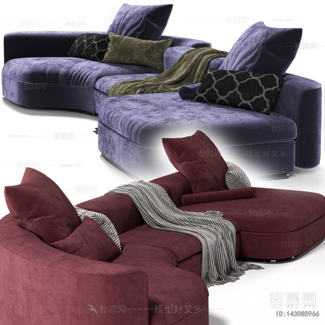 Modern Multi Person Sofa