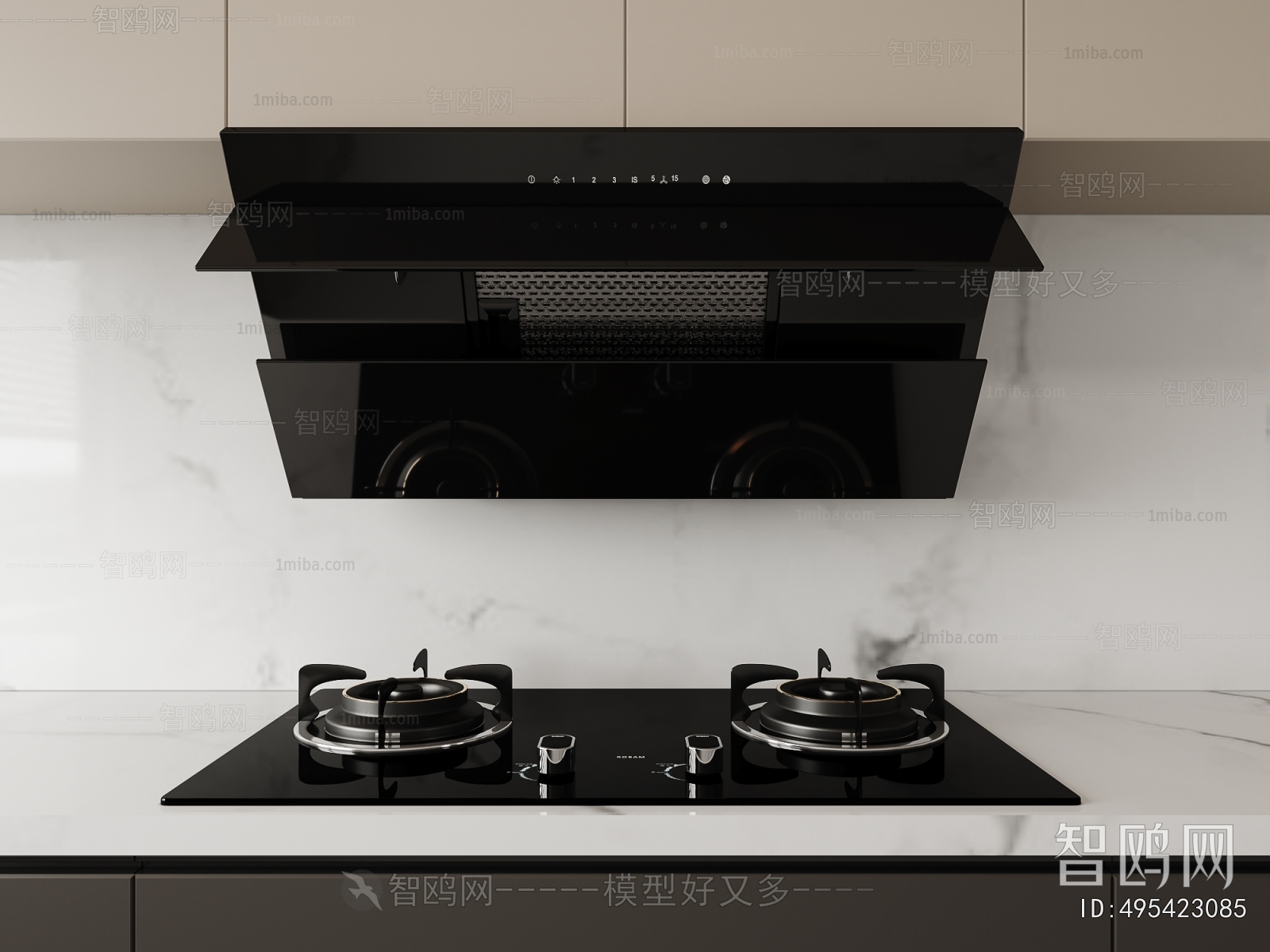 Modern Kitchen Electric Gas Range