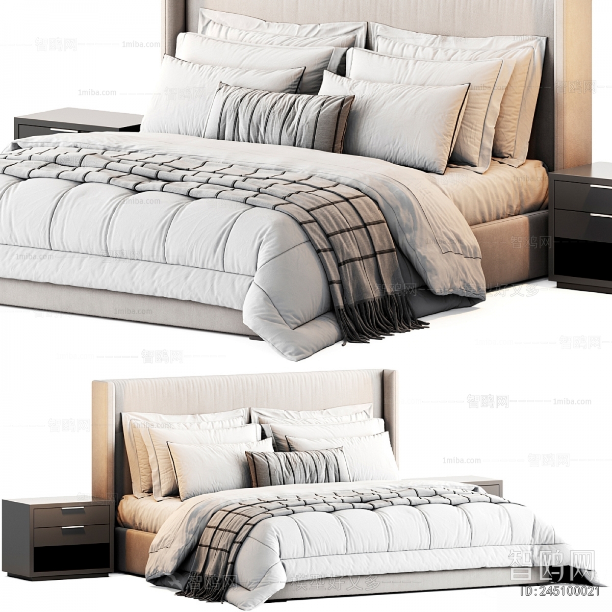 Modern Double Bed