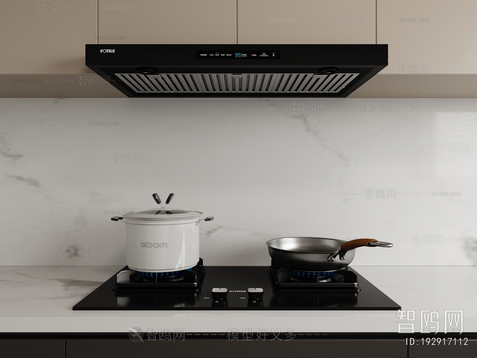 Modern Kitchen Electric Gas Range