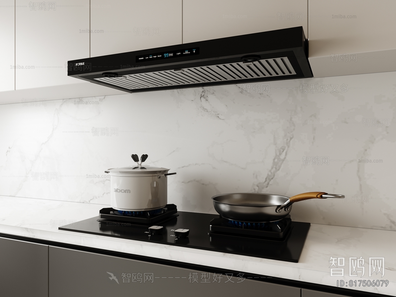 Modern Kitchen Electric Gas Range