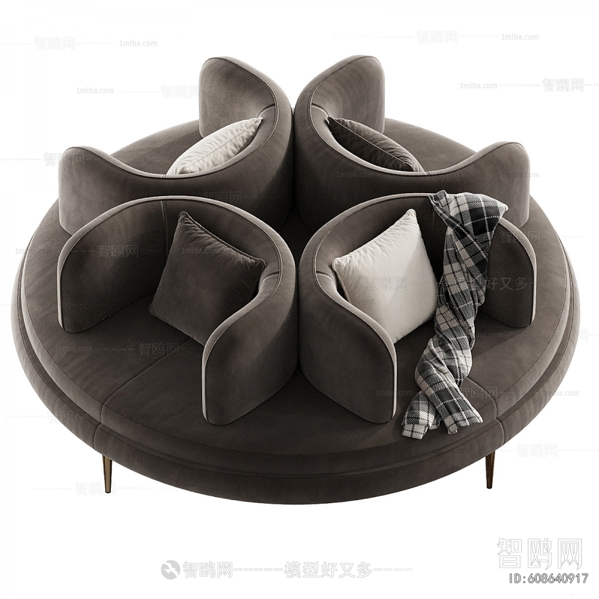 Modern Multi Person Sofa