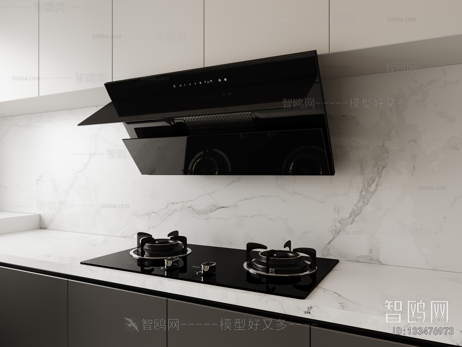 Modern Kitchen Electric Gas Range