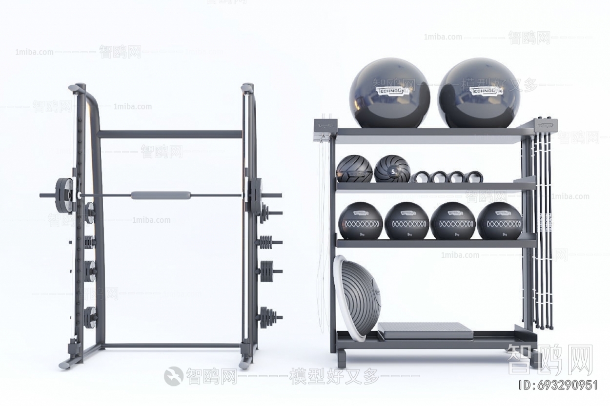 Modern Fitness Equipment