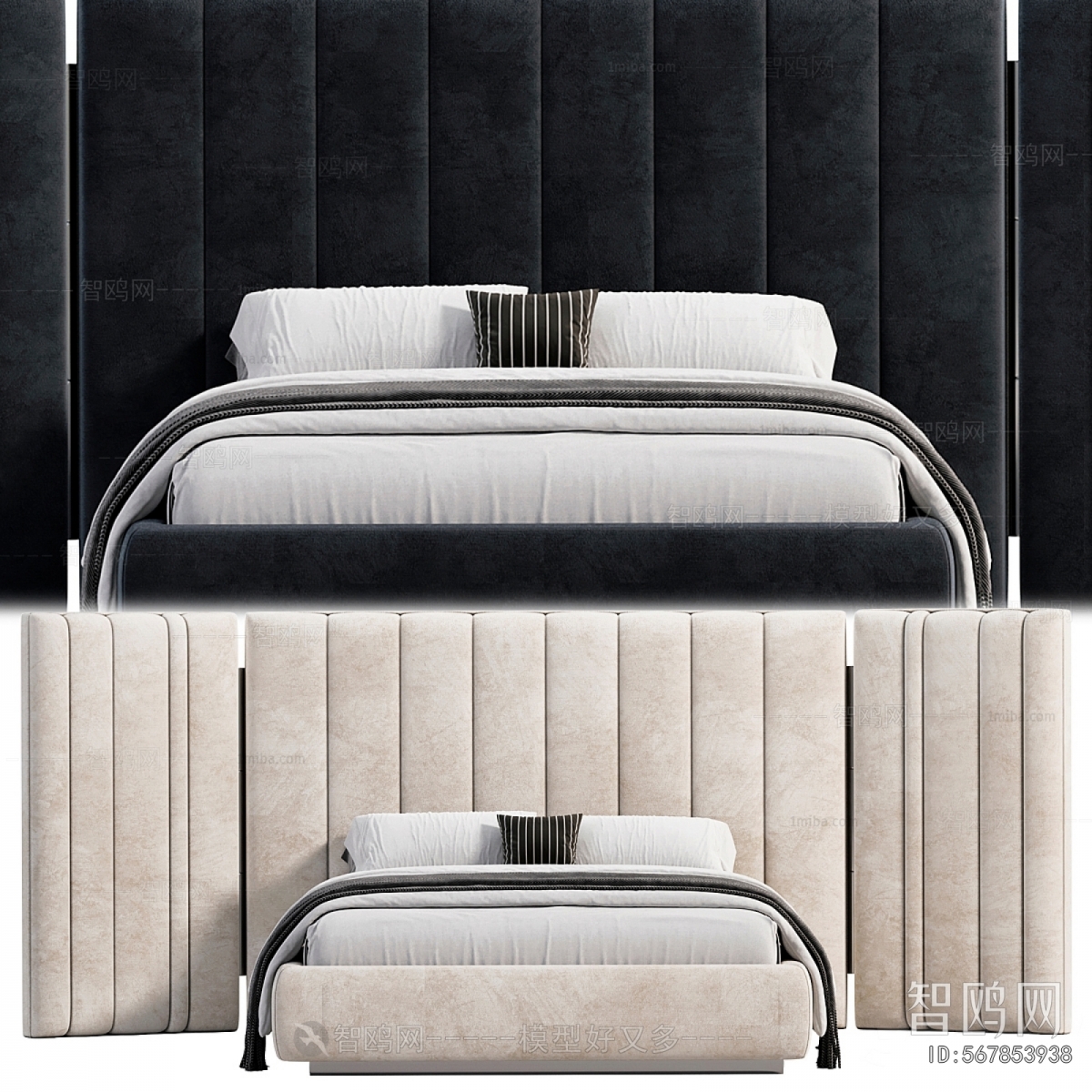 Modern Double Bed