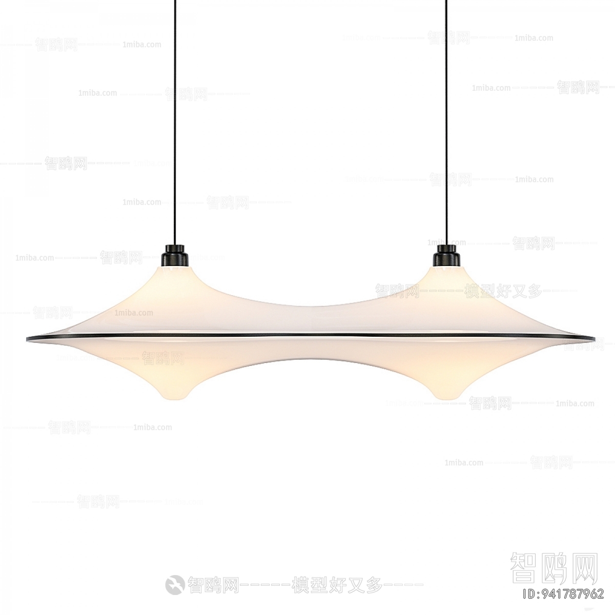 Modern Long Chandelier