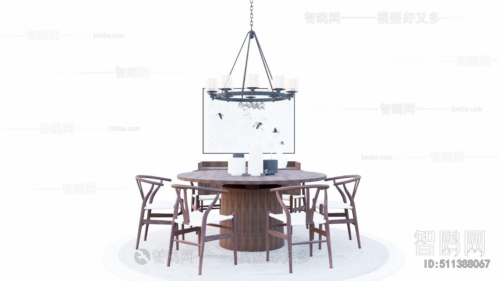 New Chinese Style Dining Table And Chairs