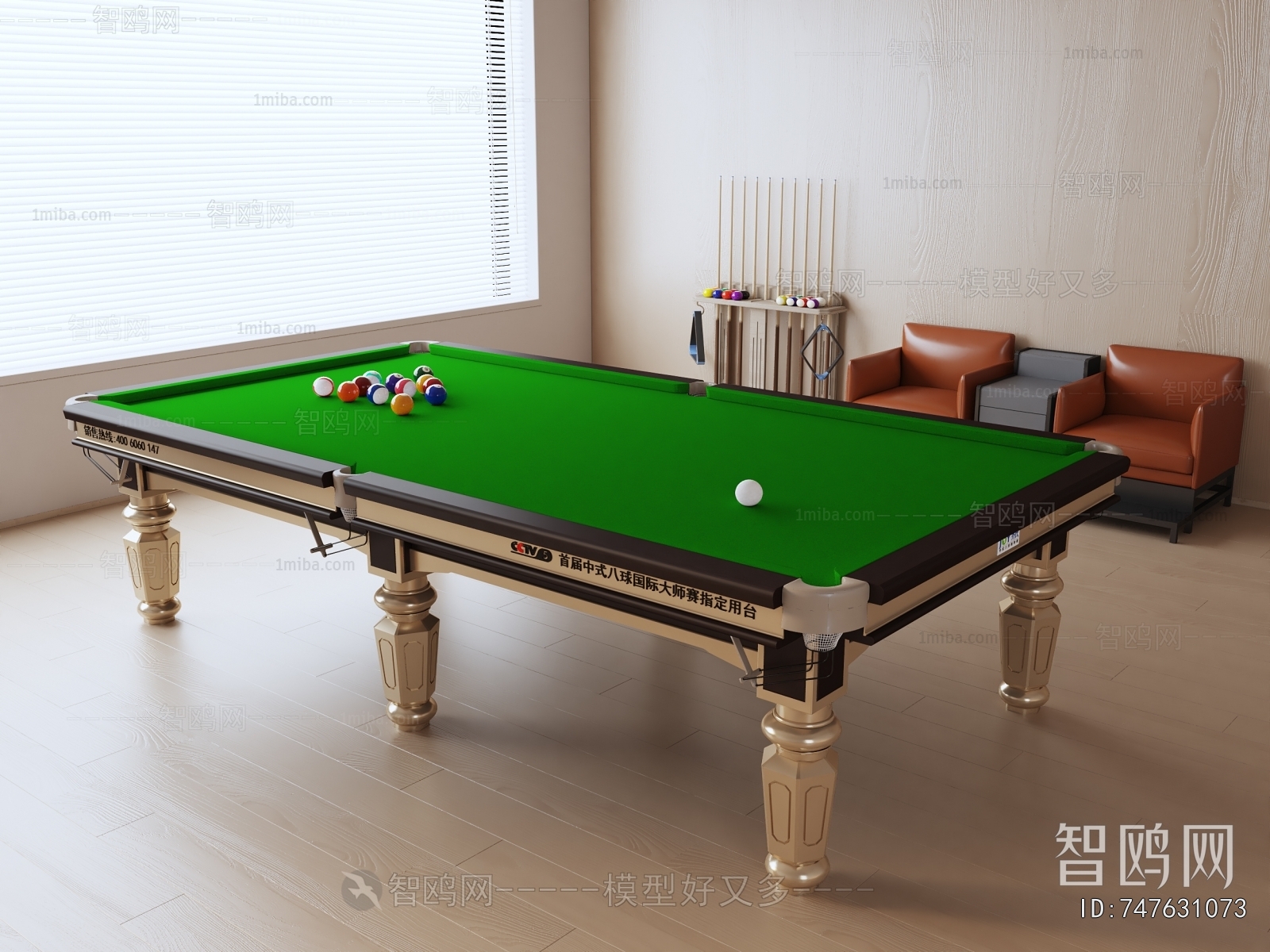 Modern Pool Table