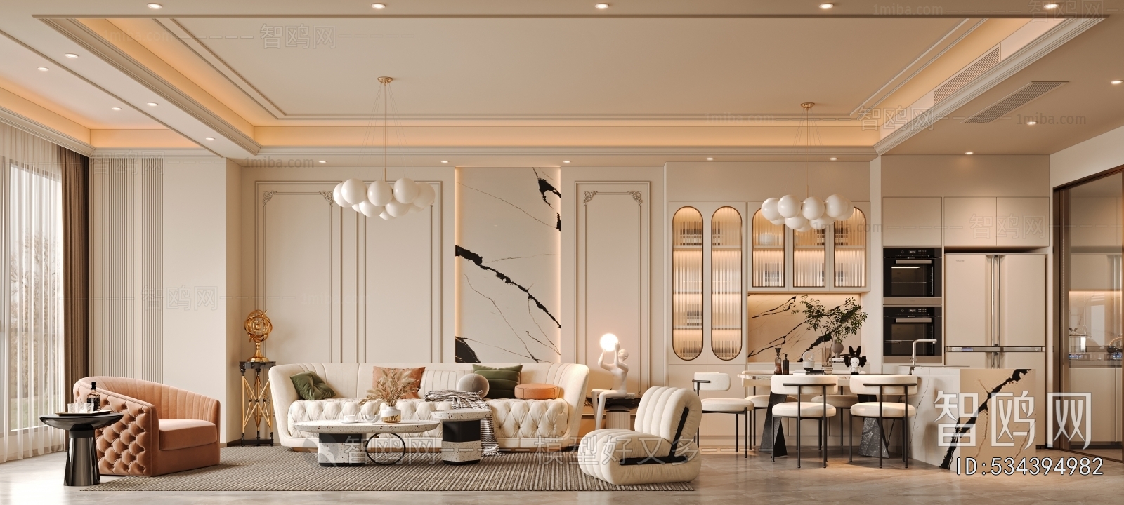 French Style A Living Room