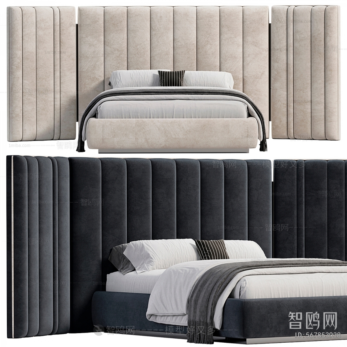 Modern Double Bed