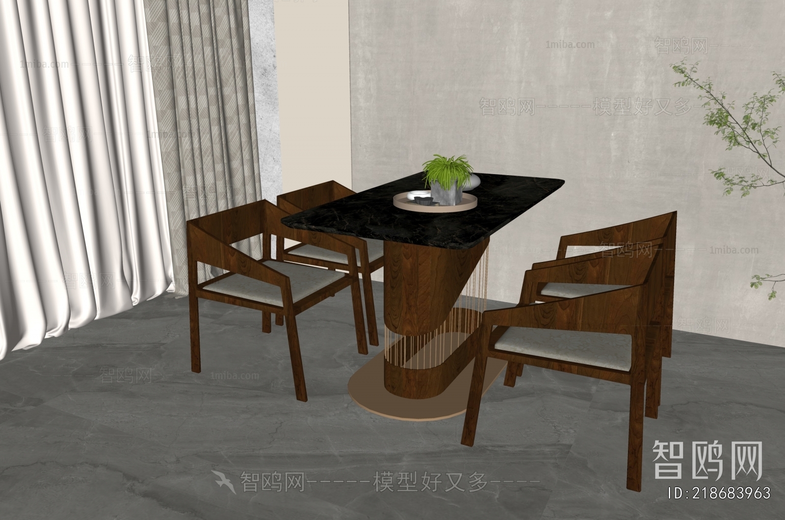 New Chinese Style Dining Table And Chairs