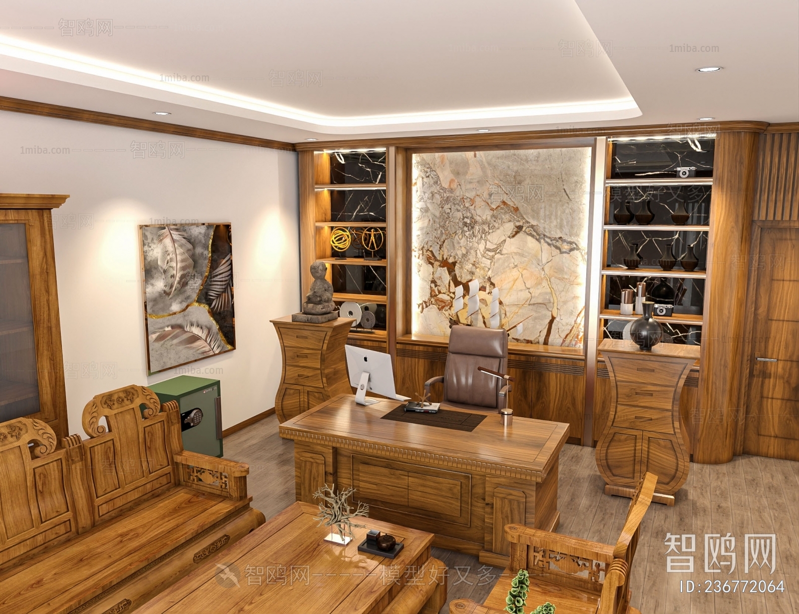 Chinese Style Manager's Office