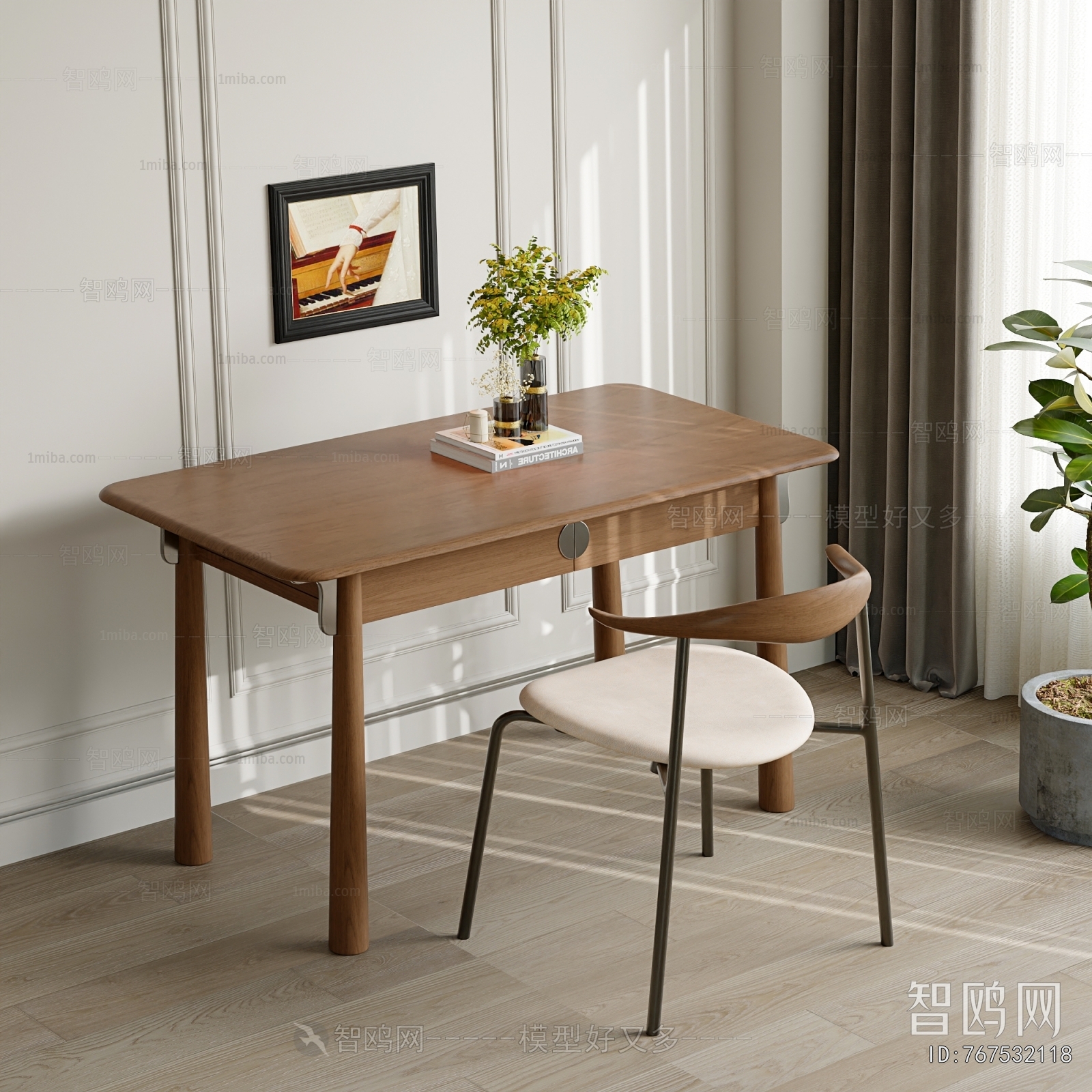 Modern Computer Desk And Chair