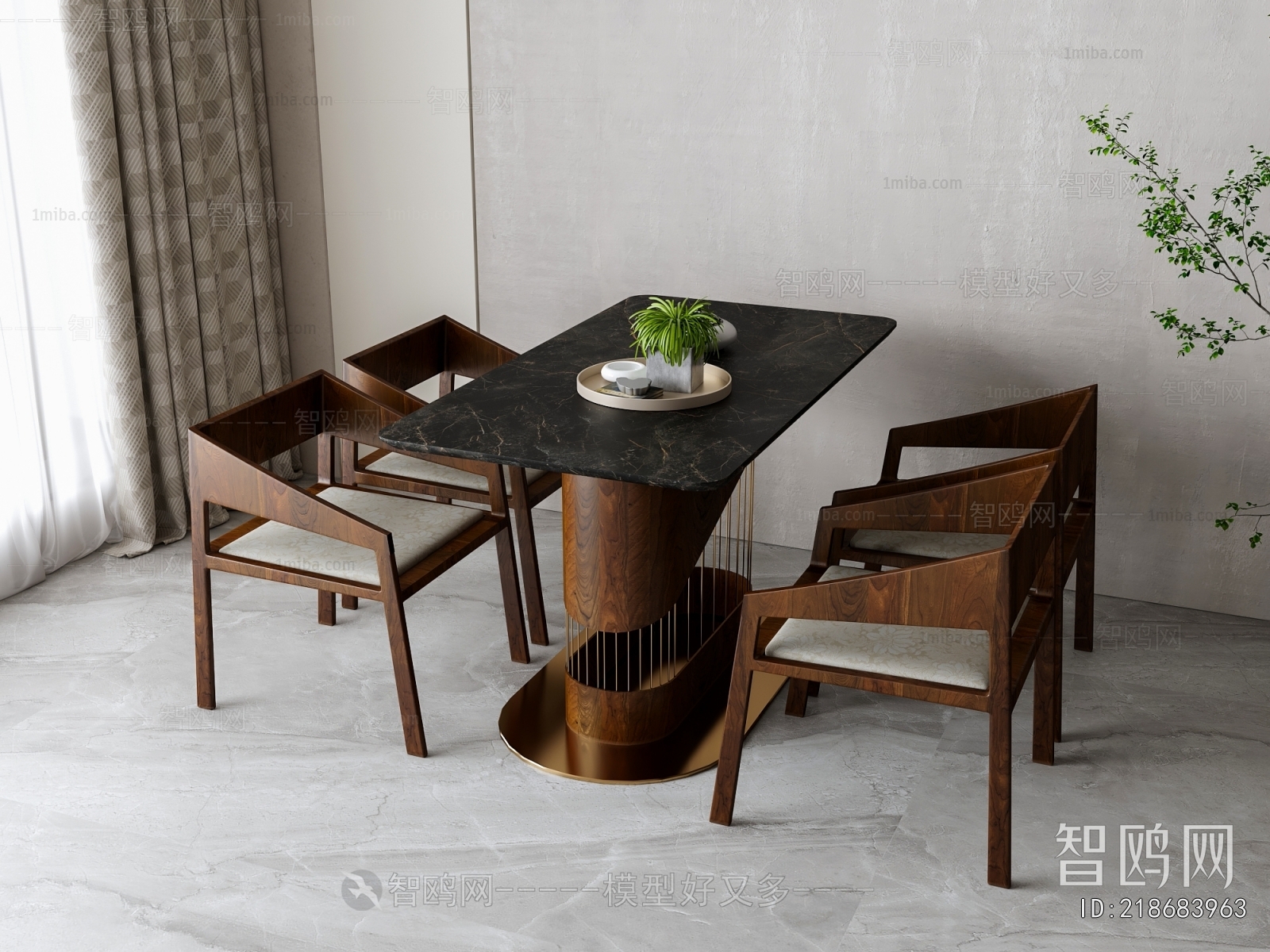 New Chinese Style Dining Table And Chairs