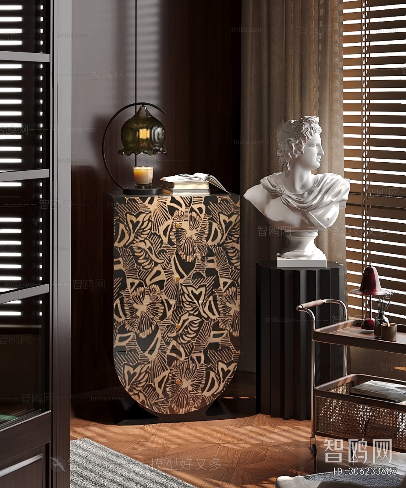 Modern Decorative Cabinet