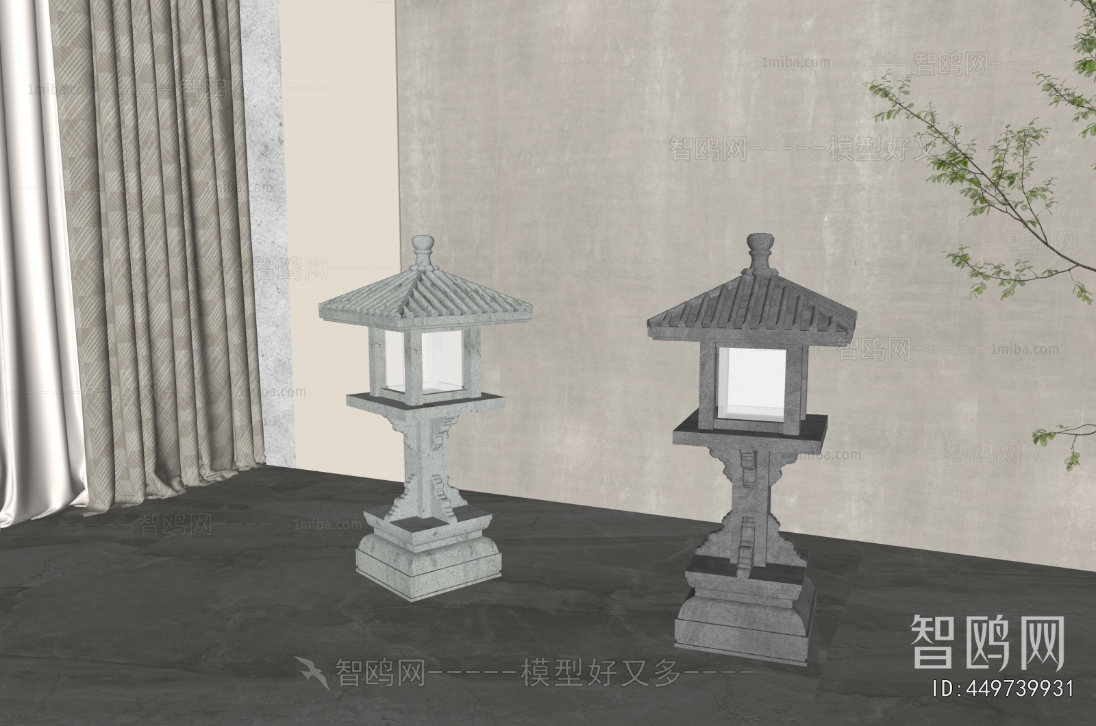 New Chinese Style Outdoor Light