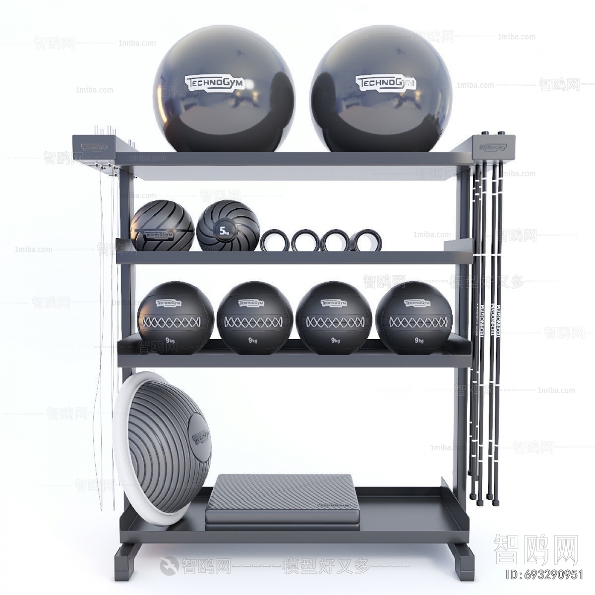 Modern Fitness Equipment